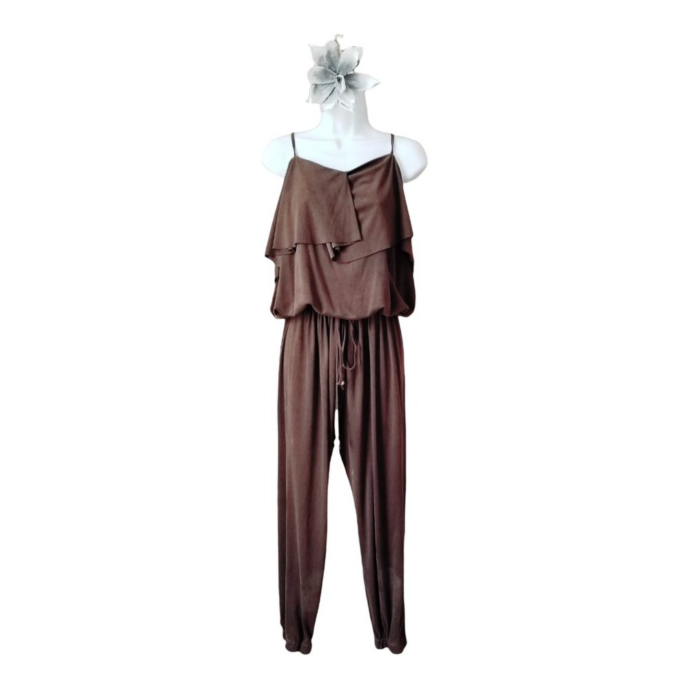 POL Brown Velour‎ Romper medium
